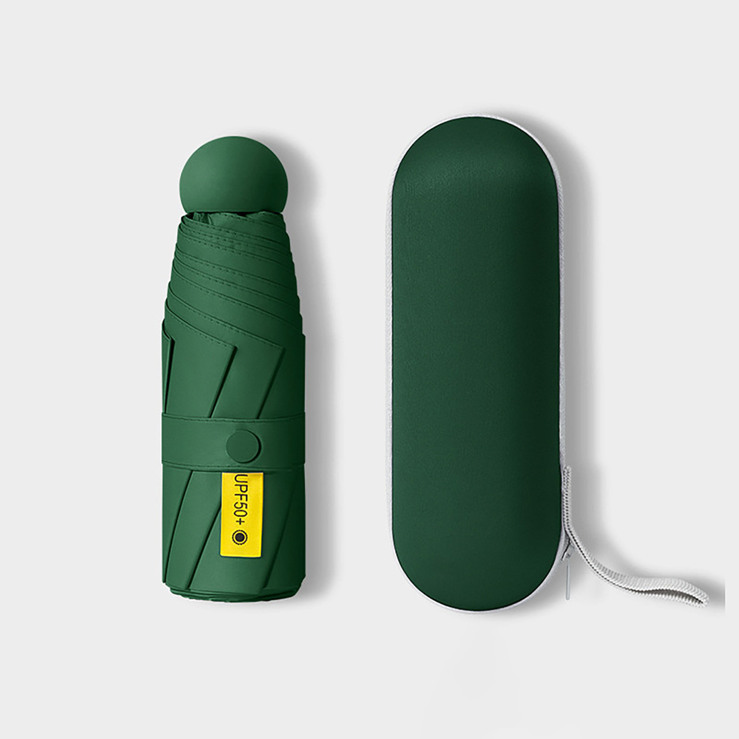 Compact Mini Umbrella w/ Storage Case