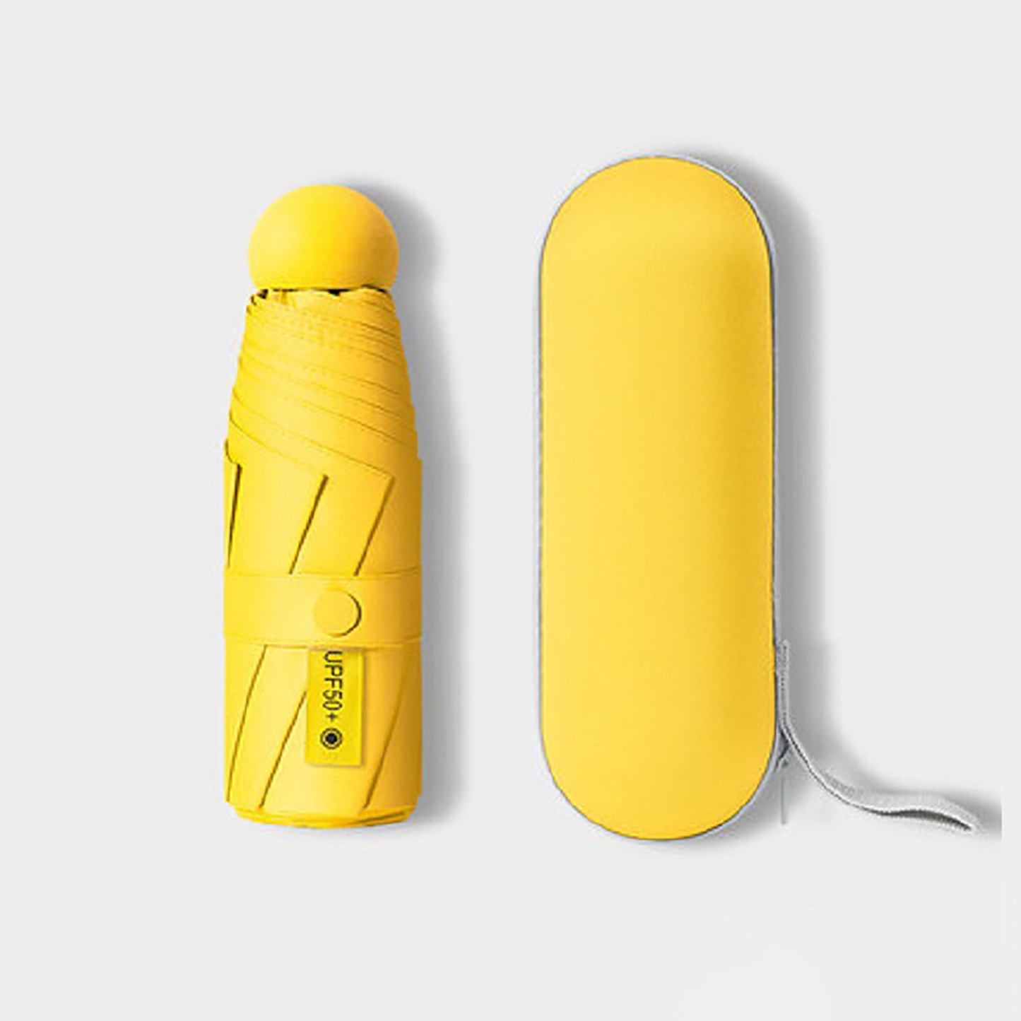 Compact Mini Umbrella w/ Storage Case