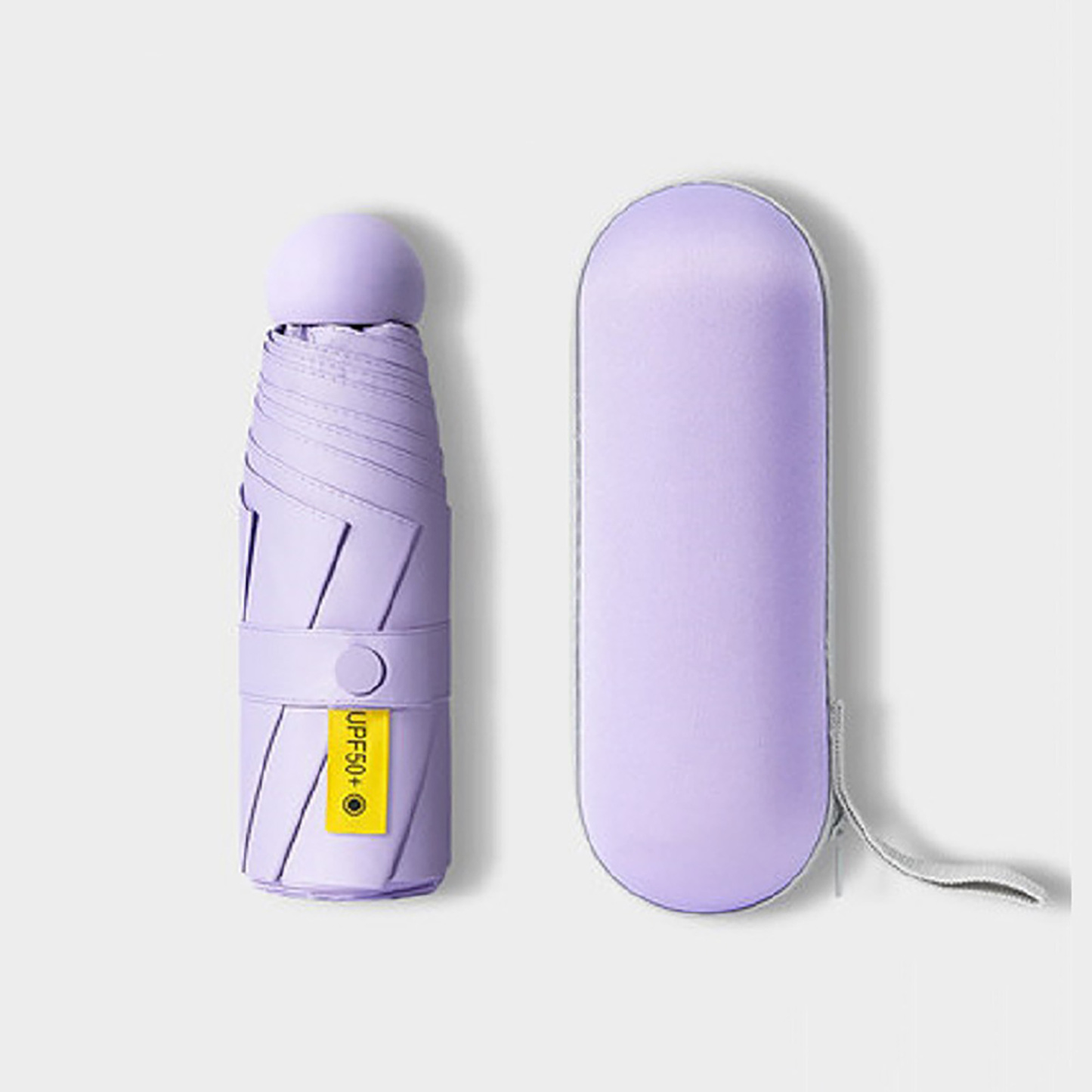 Compact Mini Umbrella w/ Storage Case