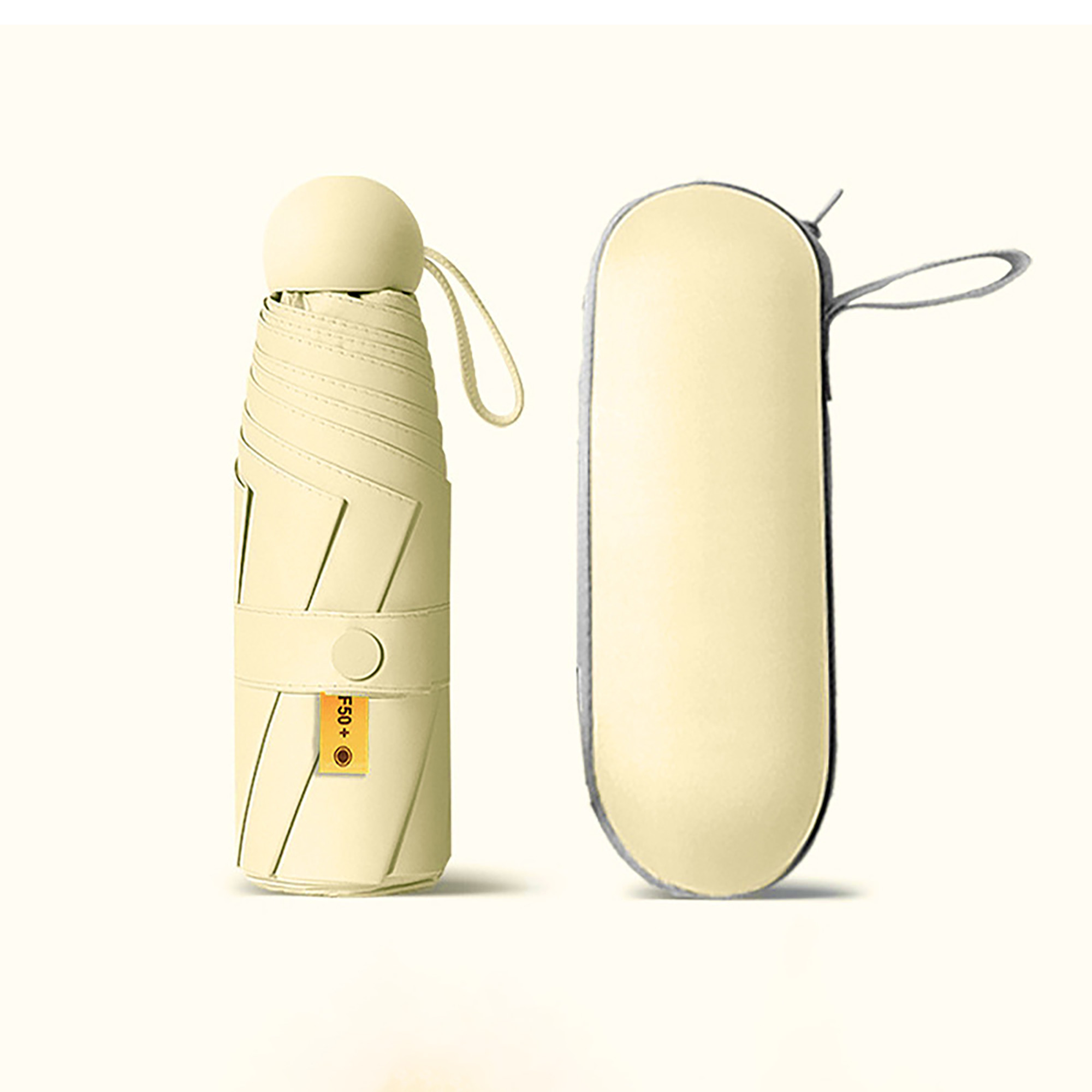 Compact Mini Umbrella w/ Storage Case