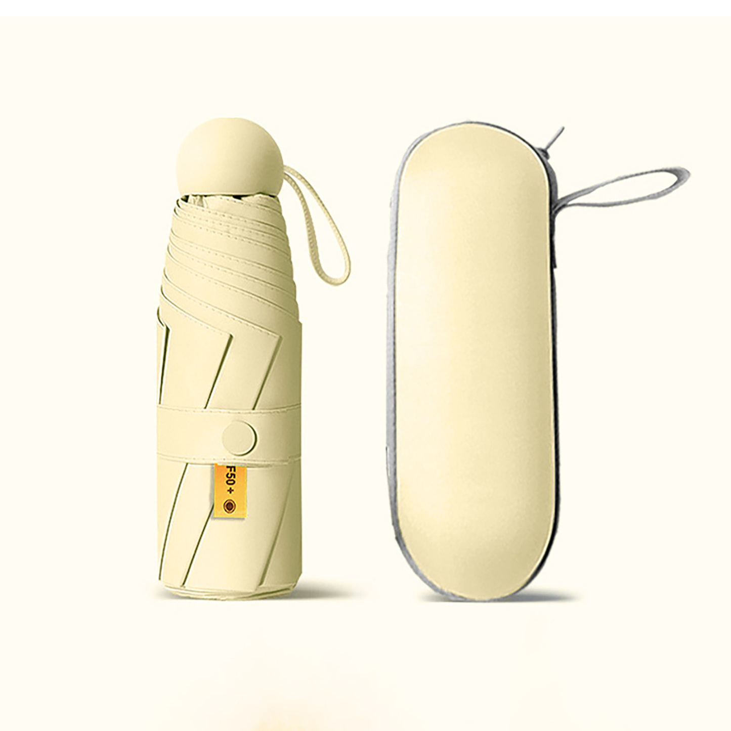 Compact Mini Umbrella w/ Storage Case