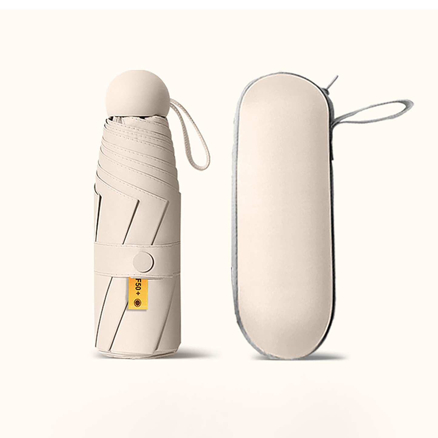 Compact Mini Umbrella w/ Storage Case