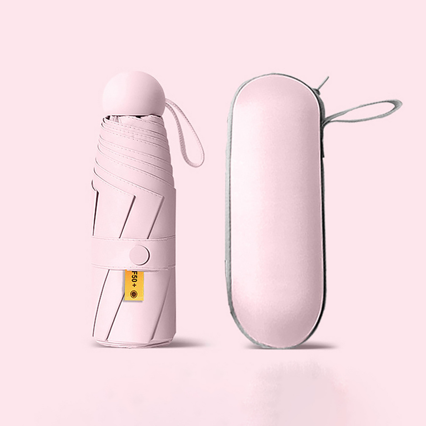 Compact Mini Umbrella w/ Storage Case