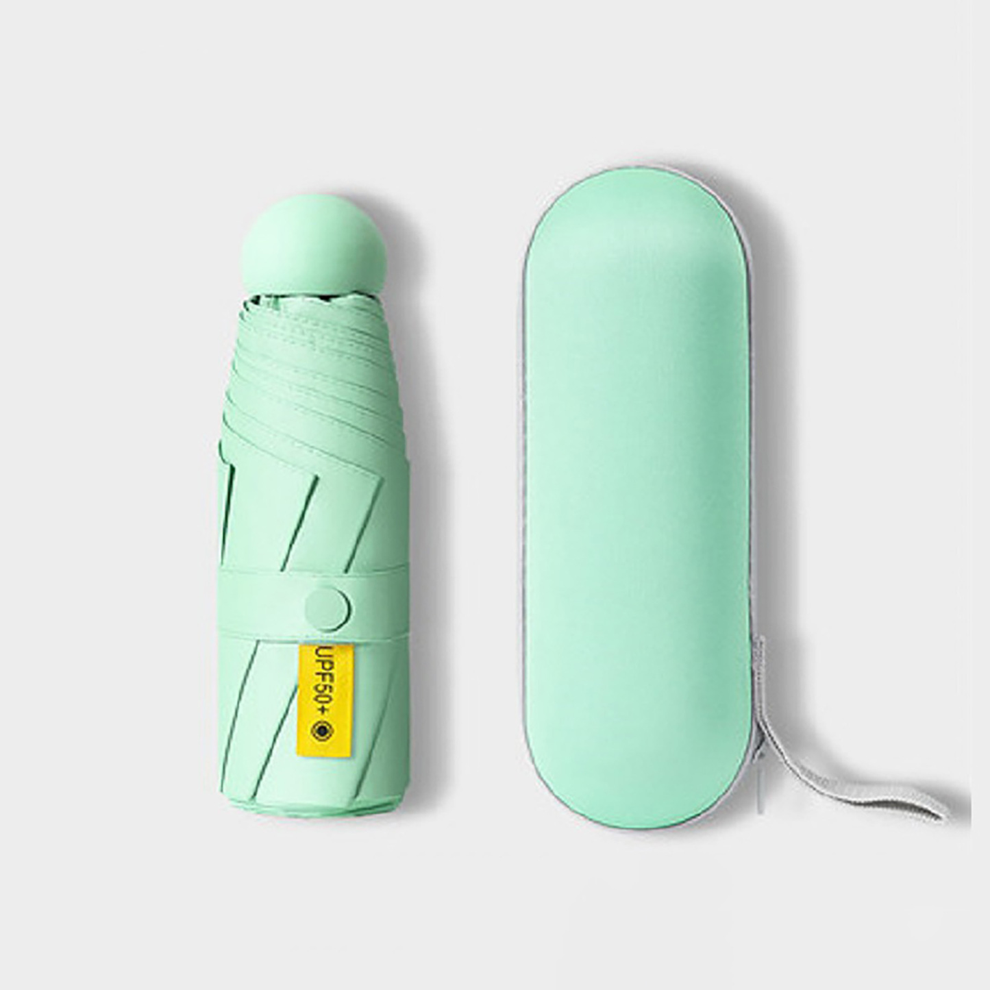 Compact Mini Umbrella w/ Storage Case