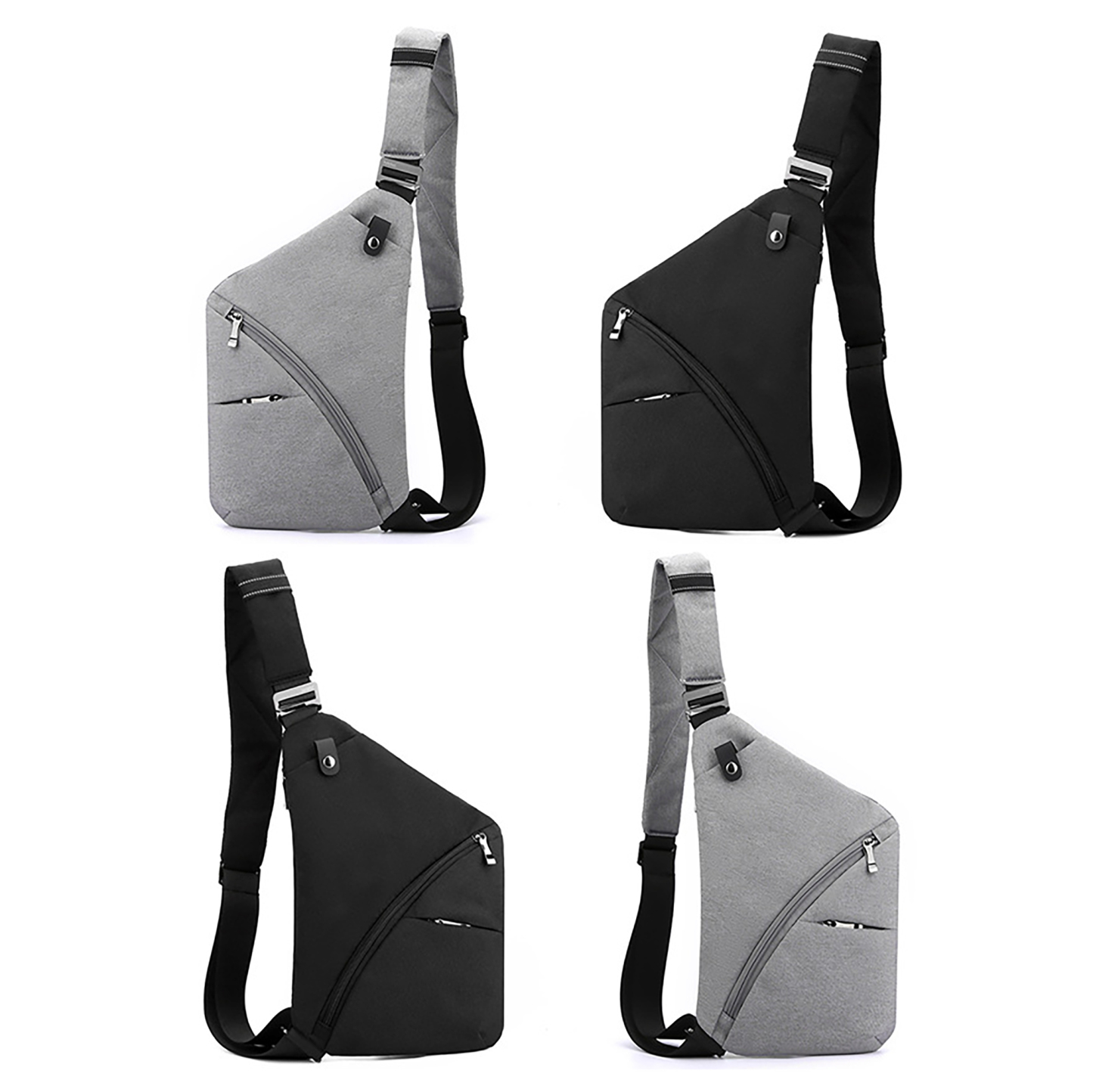 Stylish Men's Anti-Theft Chest Bag