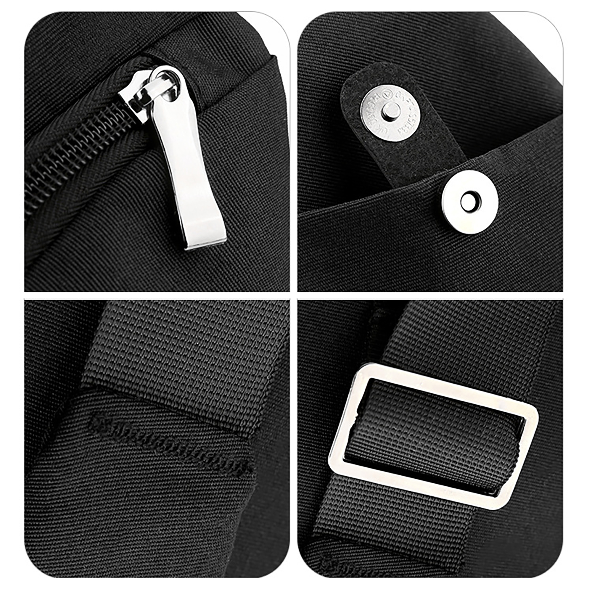 Stylish Men's Anti-Theft Chest Bag