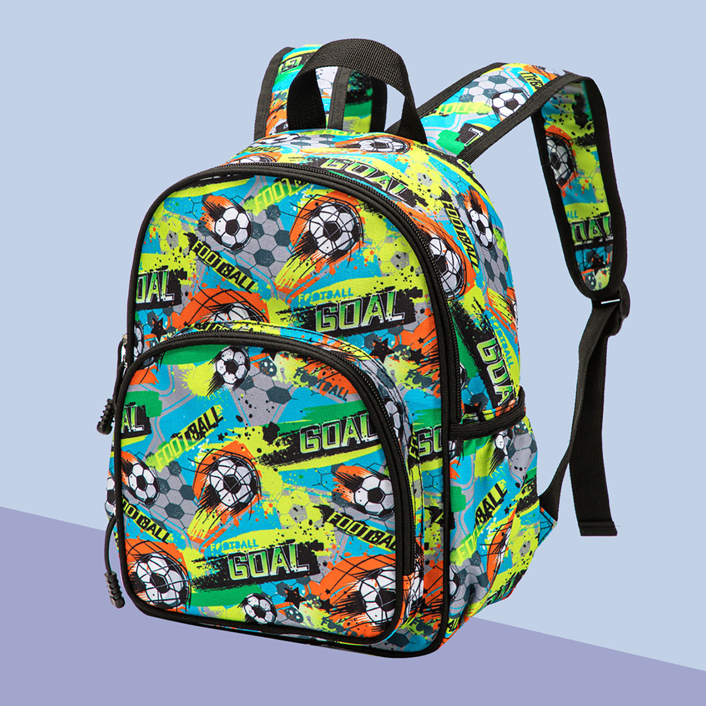 Fun Cartoon Printed Kids Backpack for School & Travel