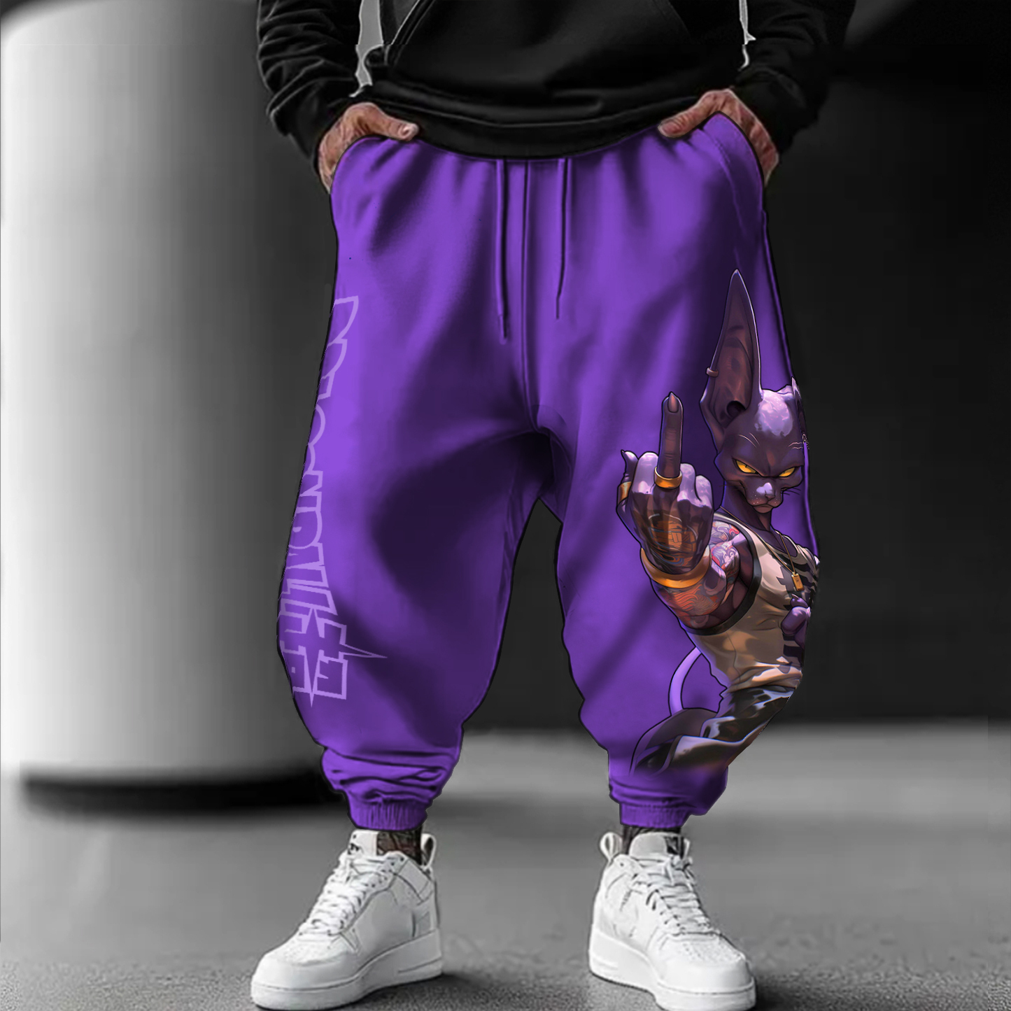 Unisex Casual Anime Streetwear Pants