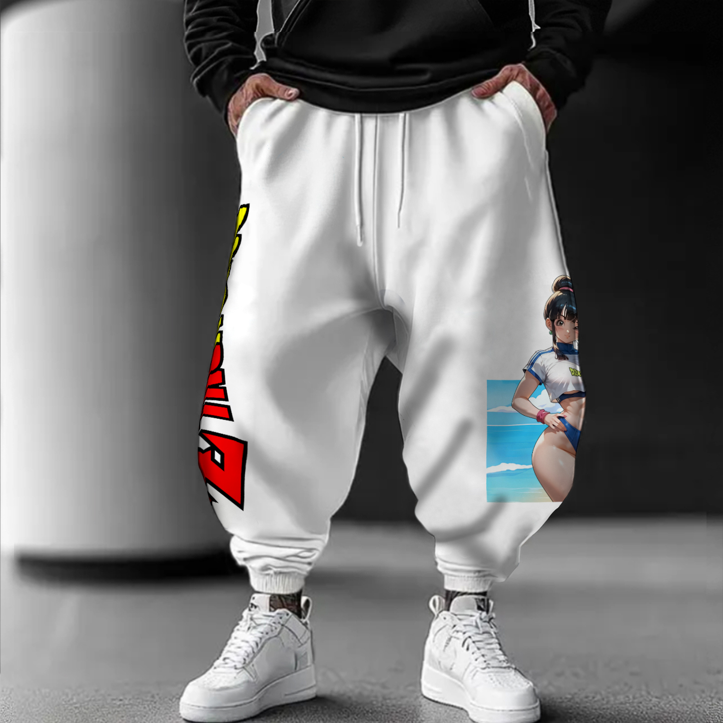 Unisex Casual Anime Streetwear Pants