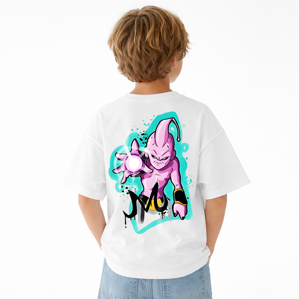 Dragon Ball Anime Graphic T-Shirt for Kids Cartoon Print Cotton Tee