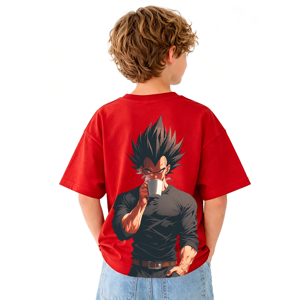 Dragon Ball Anime Graphic T-Shirt for Kids Cartoon Print Cotton Tee