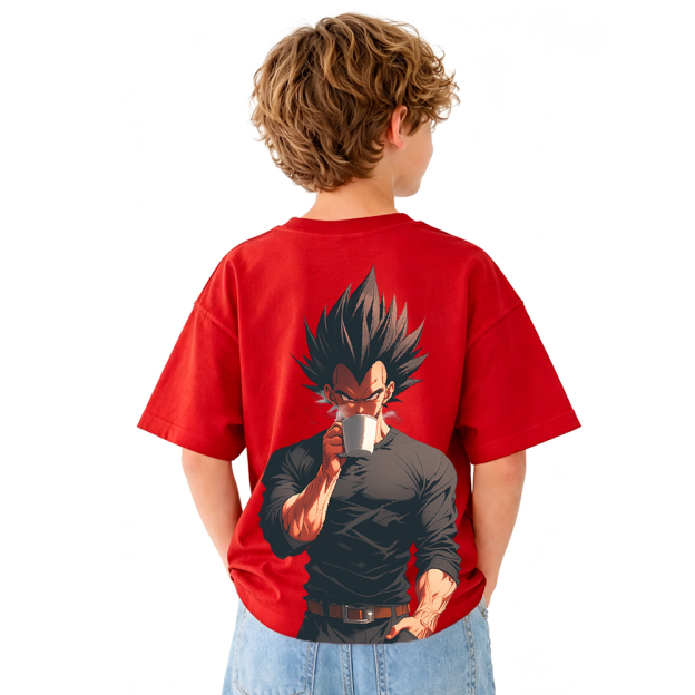 Dragon Ball Anime Graphic T-Shirt for Kids Cartoon Print Cotton Tee