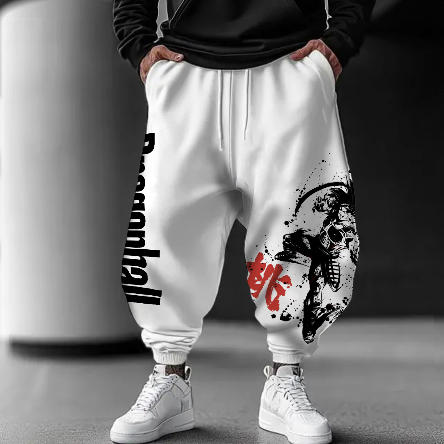 Unisex Casual Anime Streetwear Pants