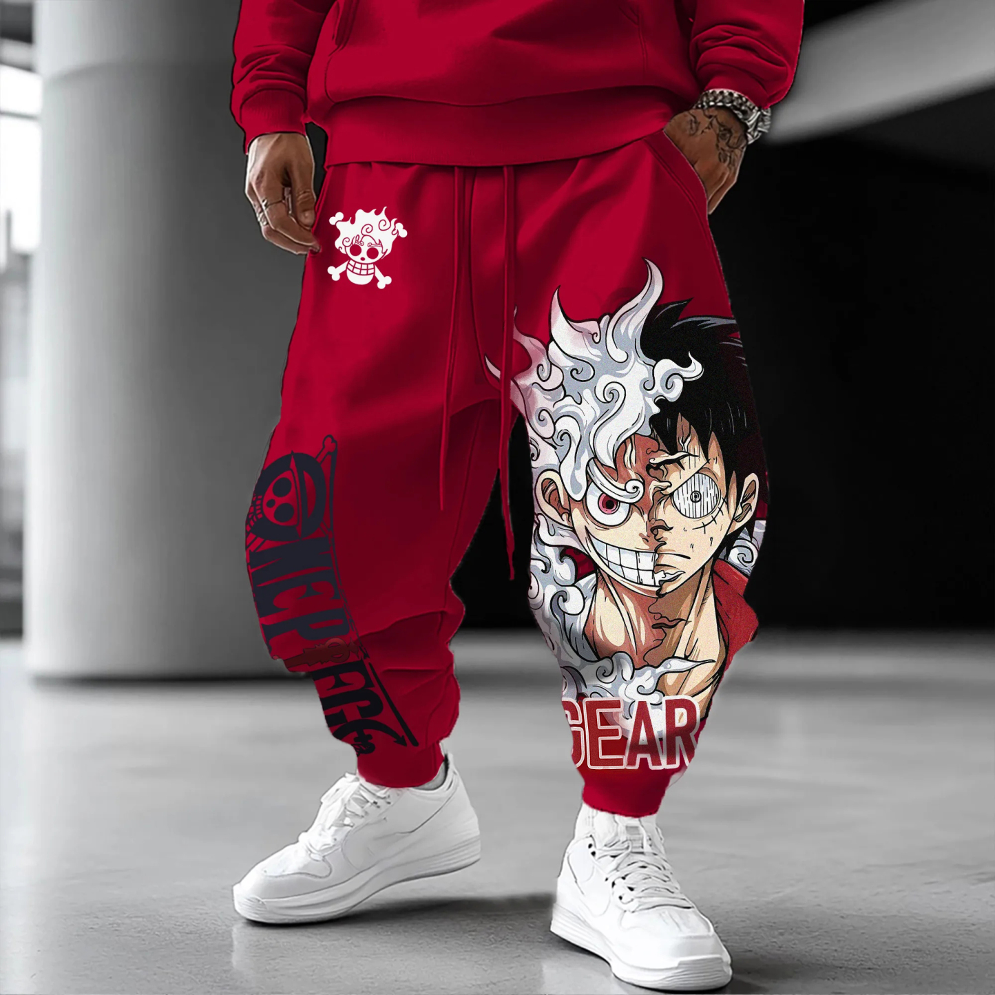 Unisex Anime Inspired Vintage Pants丨