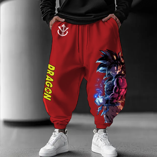 Unisex Casual Anime Streetwear Pants