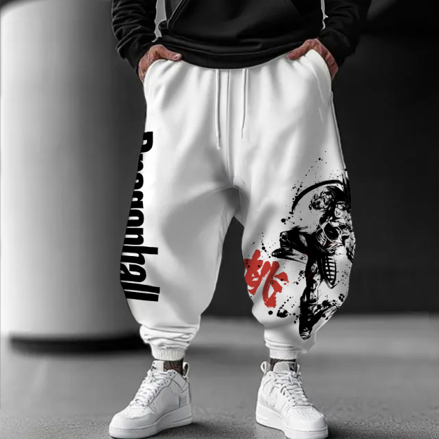 Unisex Casual Anime Streetwear Pants