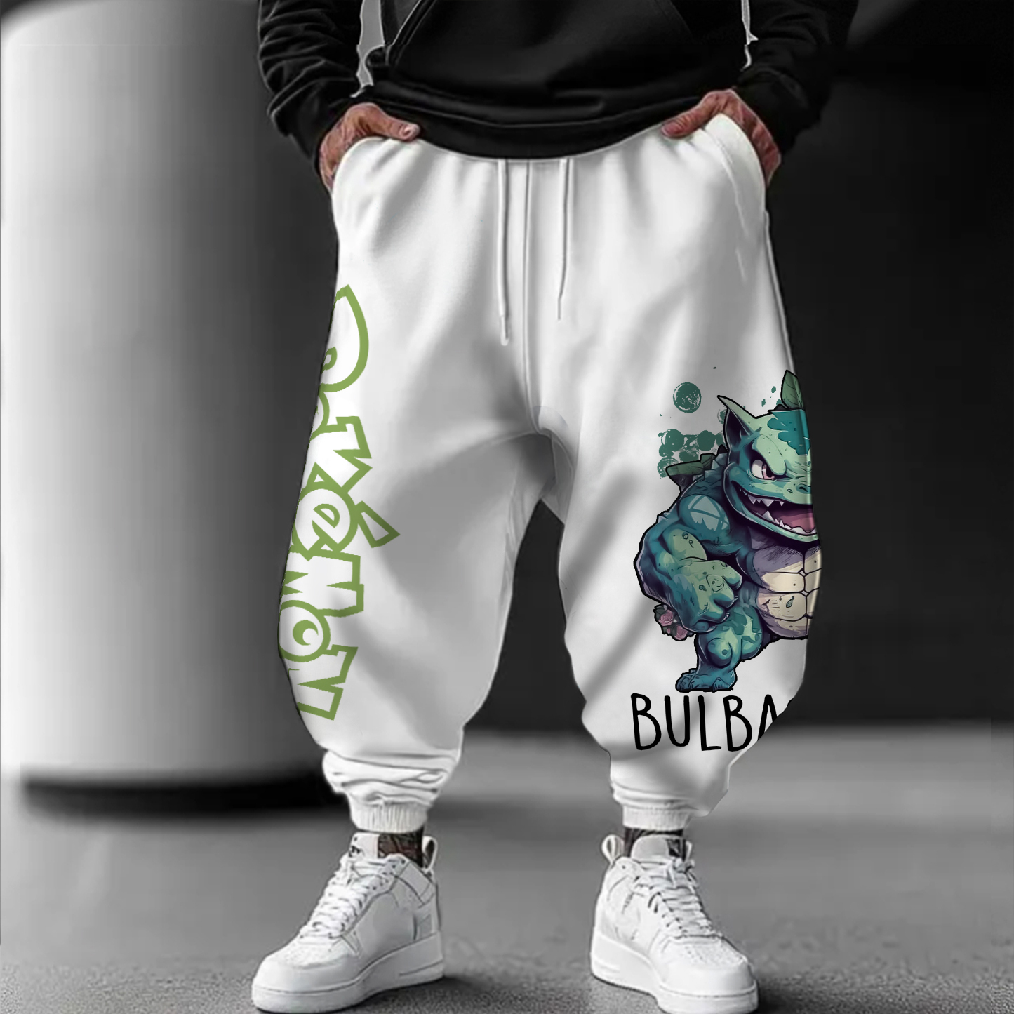 Unisex  Casual Anime Streetwear Pants