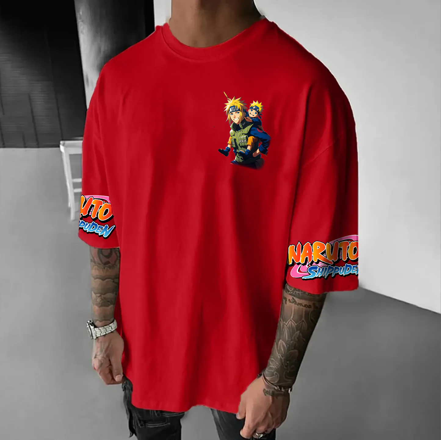Unisex  Anime “Anime”  Inspired Vintage T-Shirt-comicclothing
