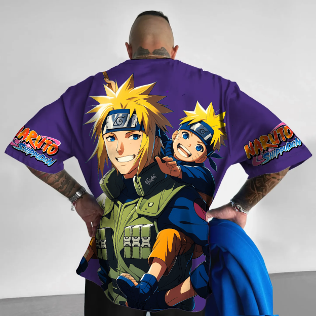 Unisex  Anime “Anime”  Inspired Vintage T-Shirt-comicclothing