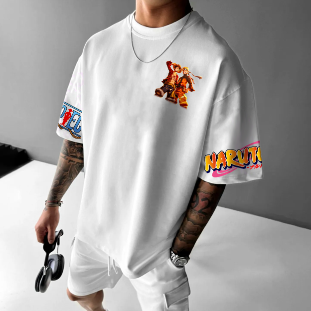 Unisex  Anime “Anime”  Inspired Vintage T-Shirt-comicclothing