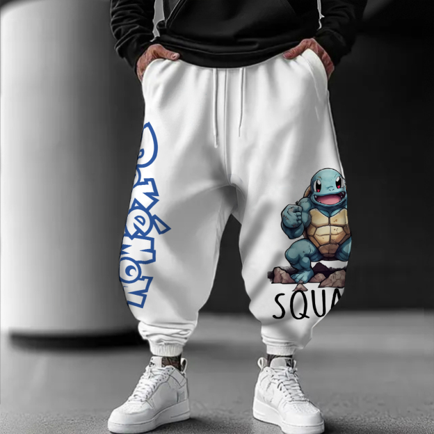 Unisex  Casual Anime Streetwear Pants