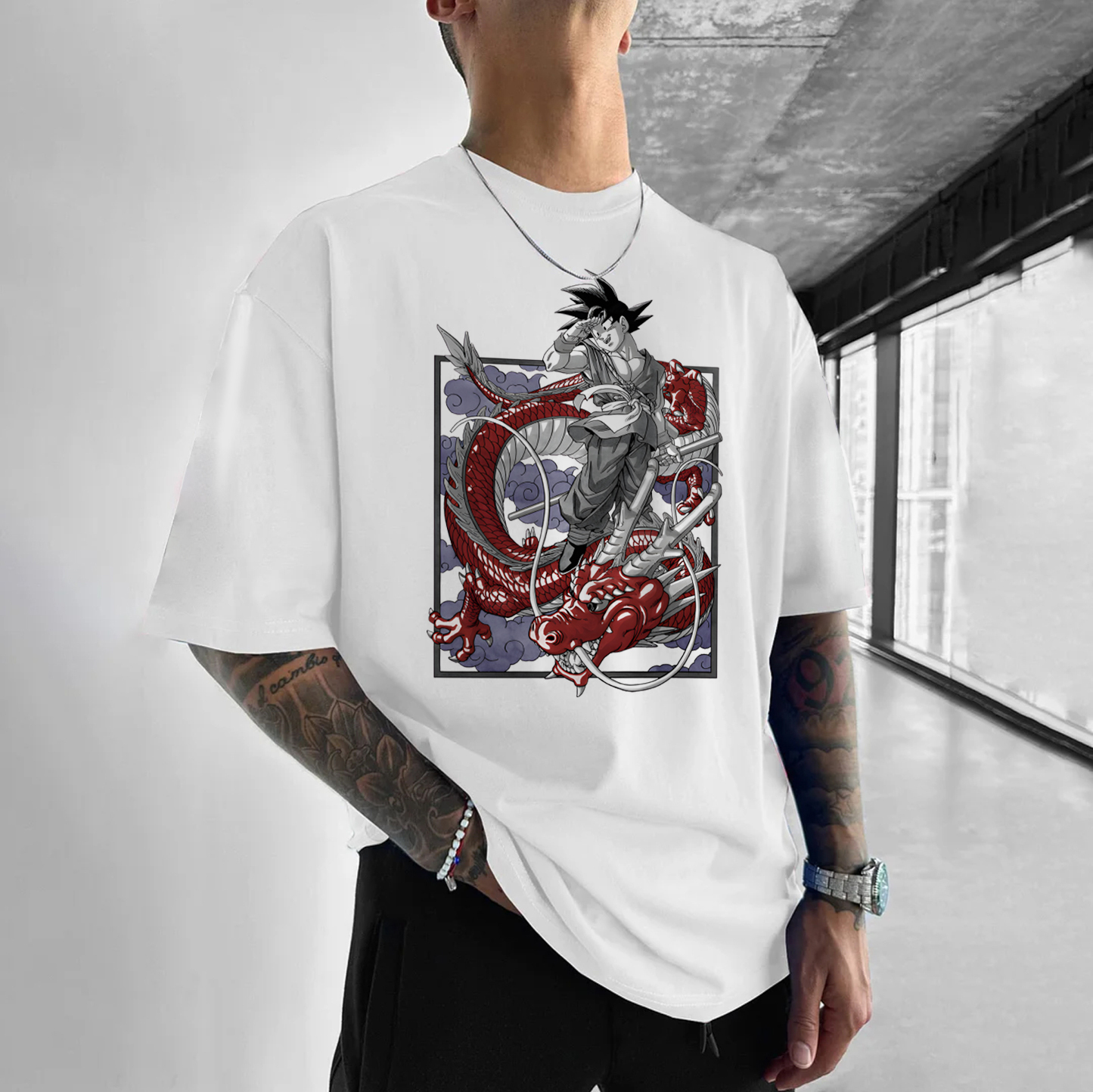 Unisex Anime Inspired Vintage T-Shirt