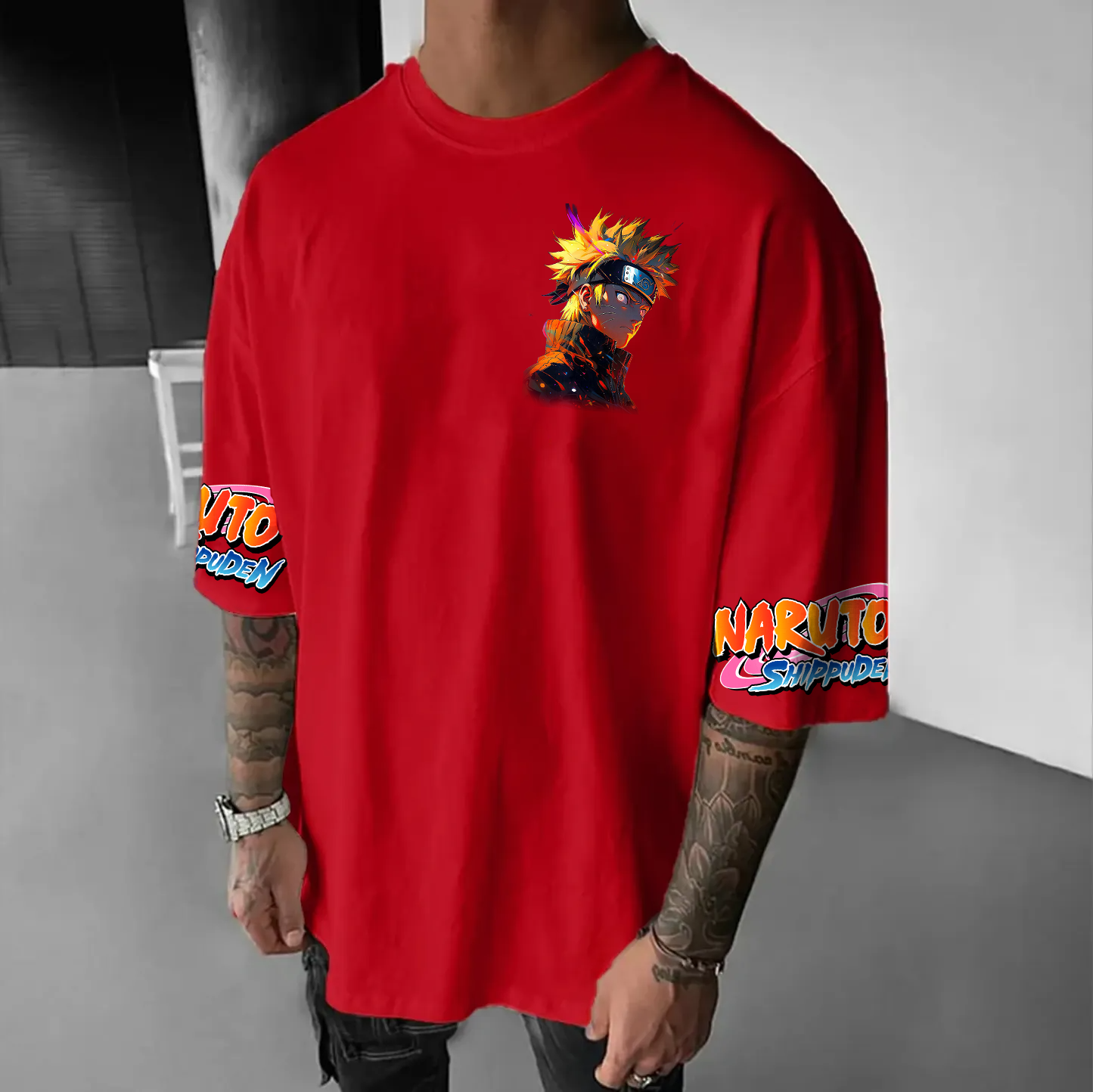 Unisex  Anime “Anime”  Inspired Vintage T-Shirt-comicclothing