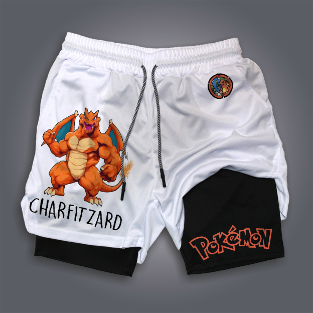 Unisex  Casual Anime Streetwear Shorts