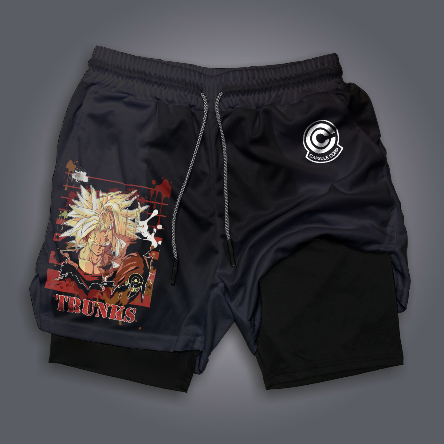 Unisex Casual Anime Streetwear Shorts-comicclothing