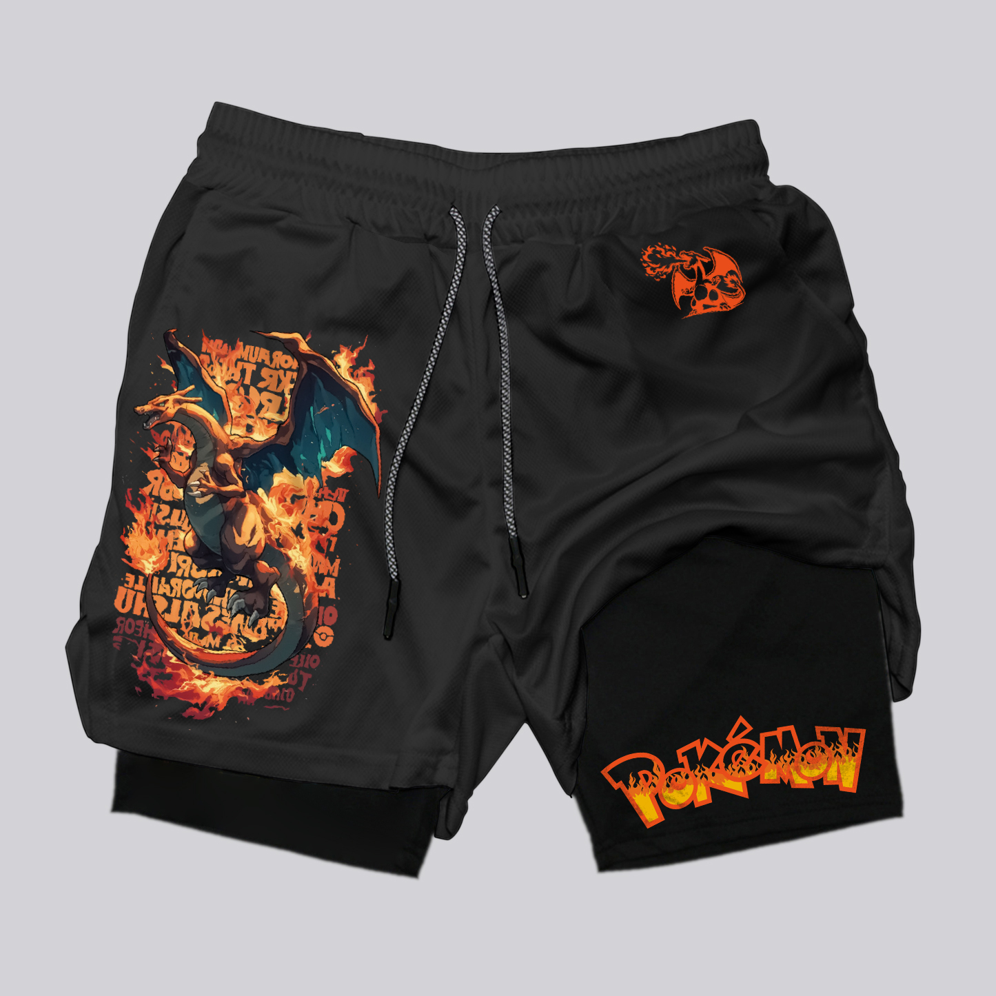 Unisex “Pokémon” Casual Anime Streetwear Shorts