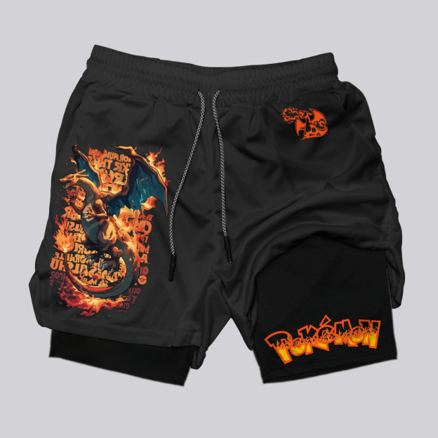 Unisex Casual Anime Streetwear Shorts 
