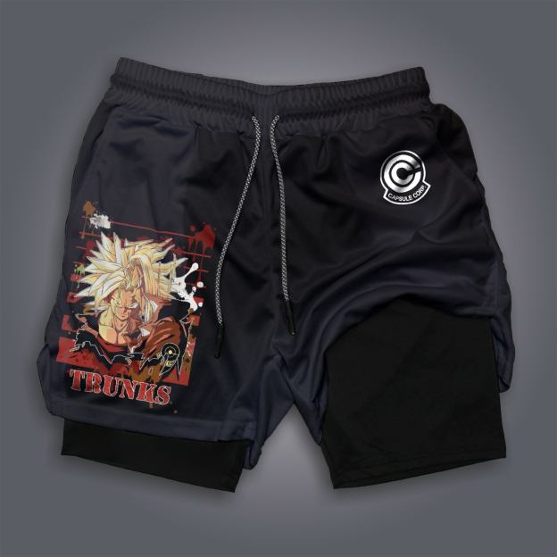Unisex Casual Anime Streetwear Shorts-comicclothing