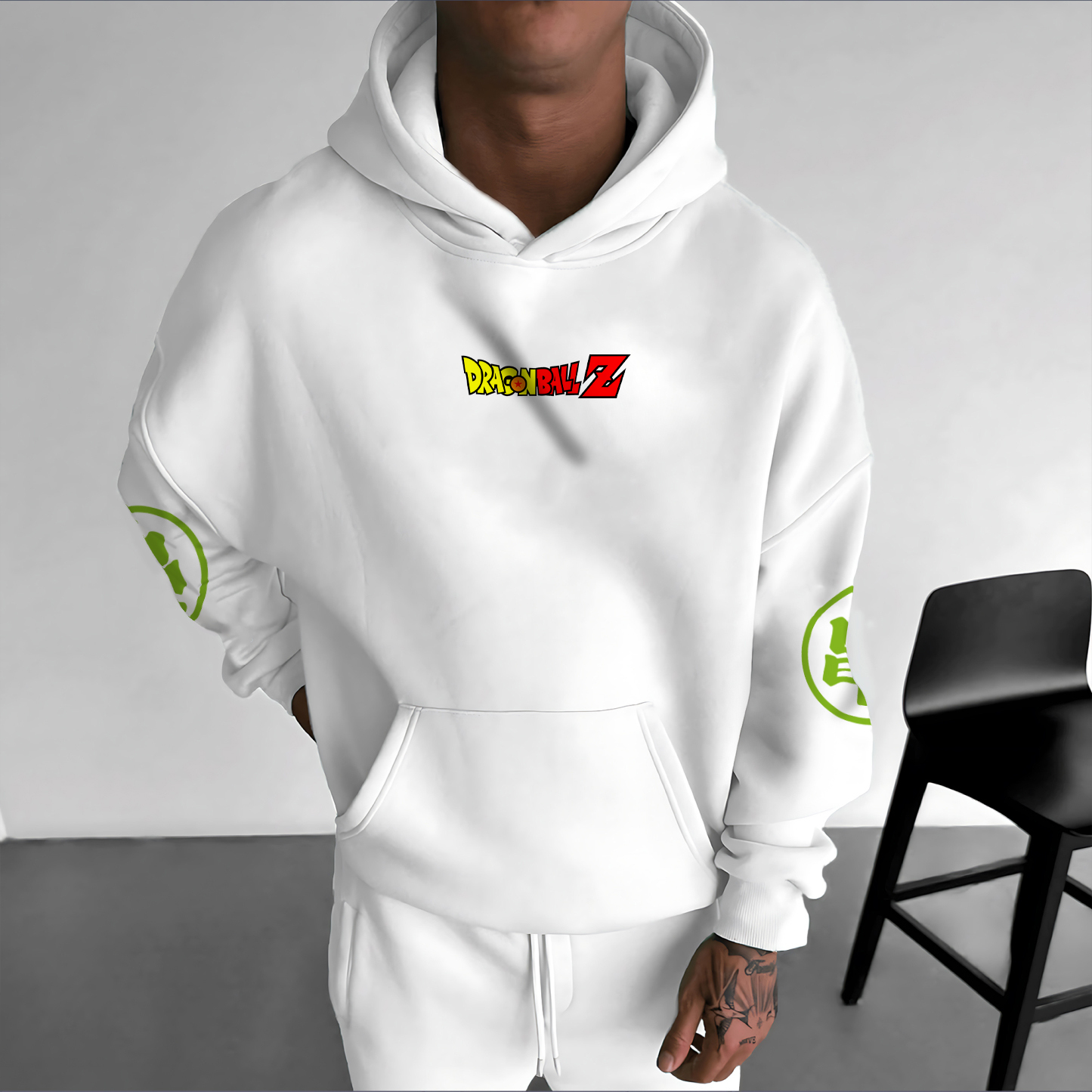 Unisex Anime Graphic Streetwear Hoodie