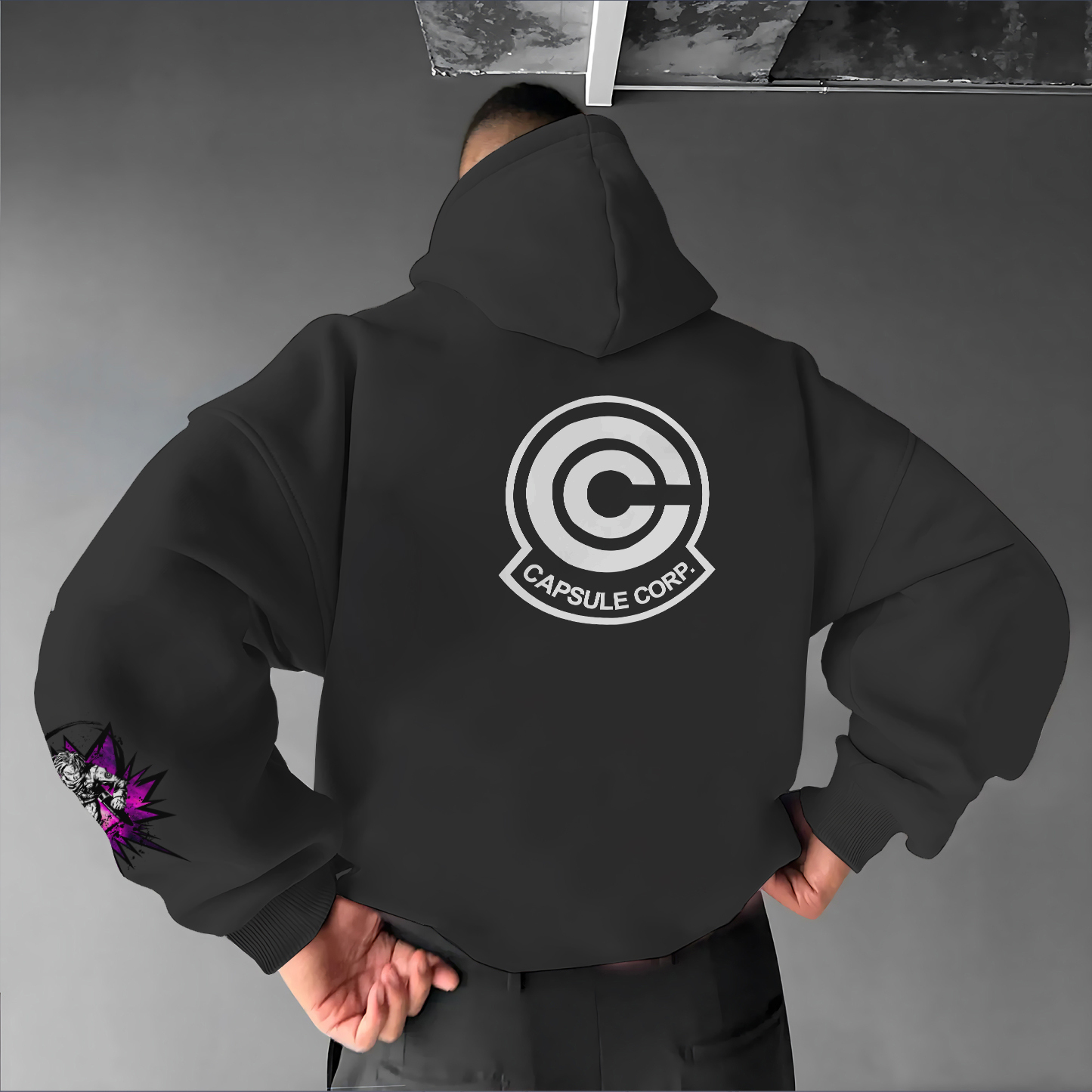 Unisex Anime Graphic Streetwear Vintage Hoodie
