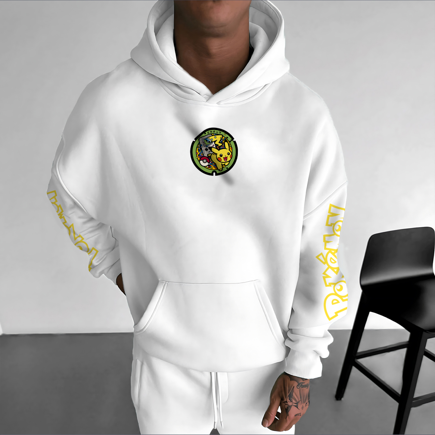 Unisex Anime Graphic Streetwear Vintage Hoodie