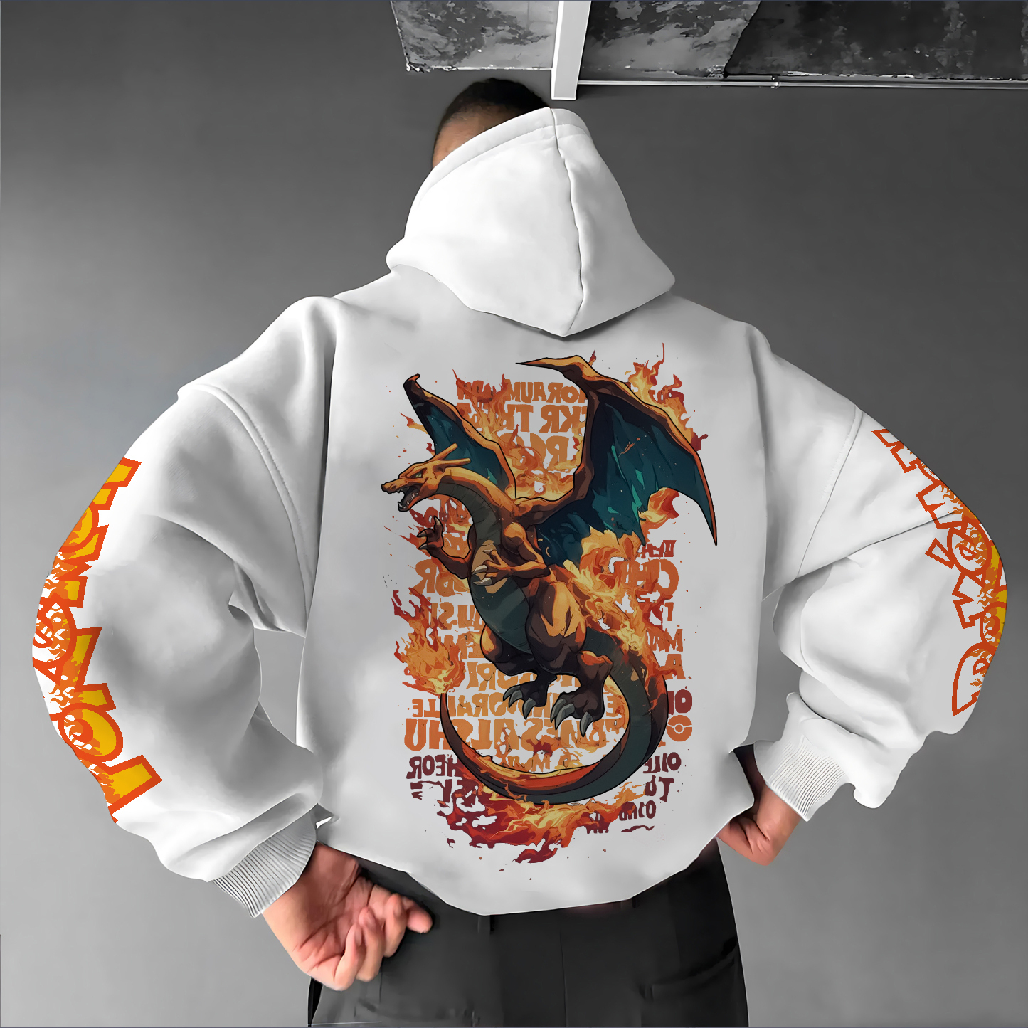 Unisex Anime Graphic Streetwear Vintage Hoodie