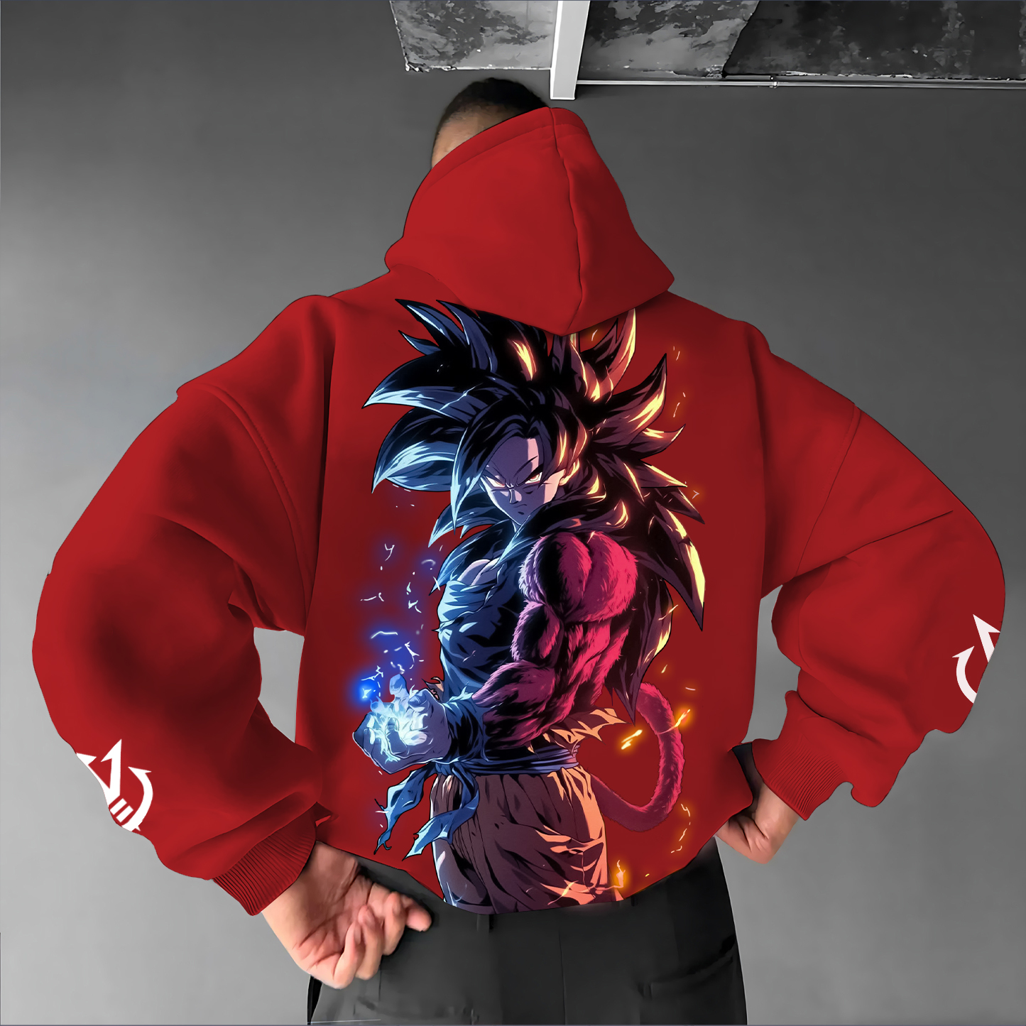 Unisex Anime Graphic Streetwear Vintage Hoodie