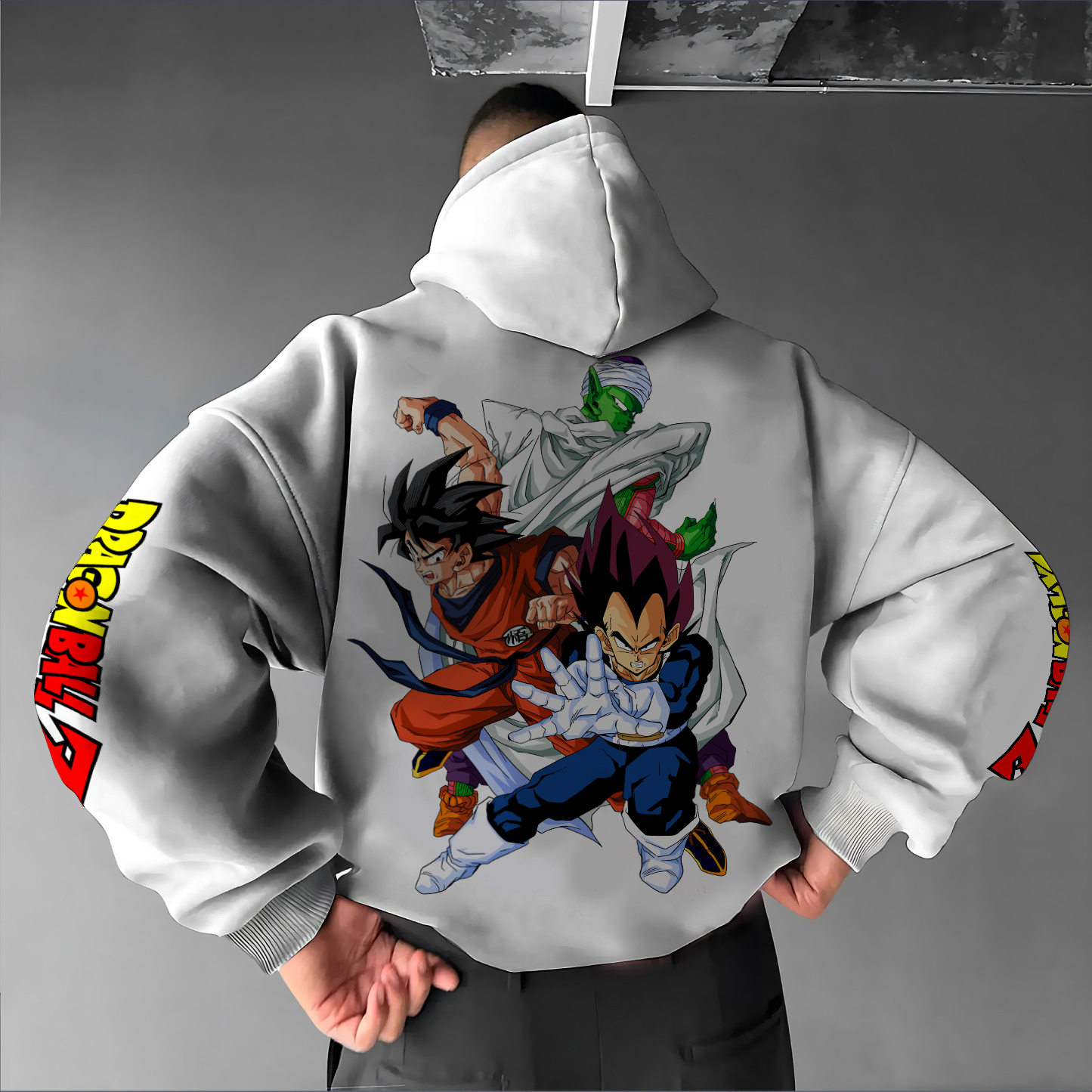 Unisex Anime Graphic Streetwear Vintage Hoodie
