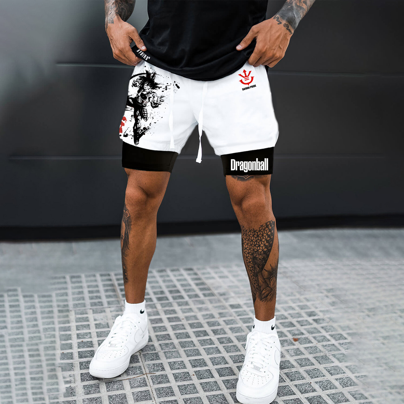 Unisex Casual Anime Streetwear Shorts