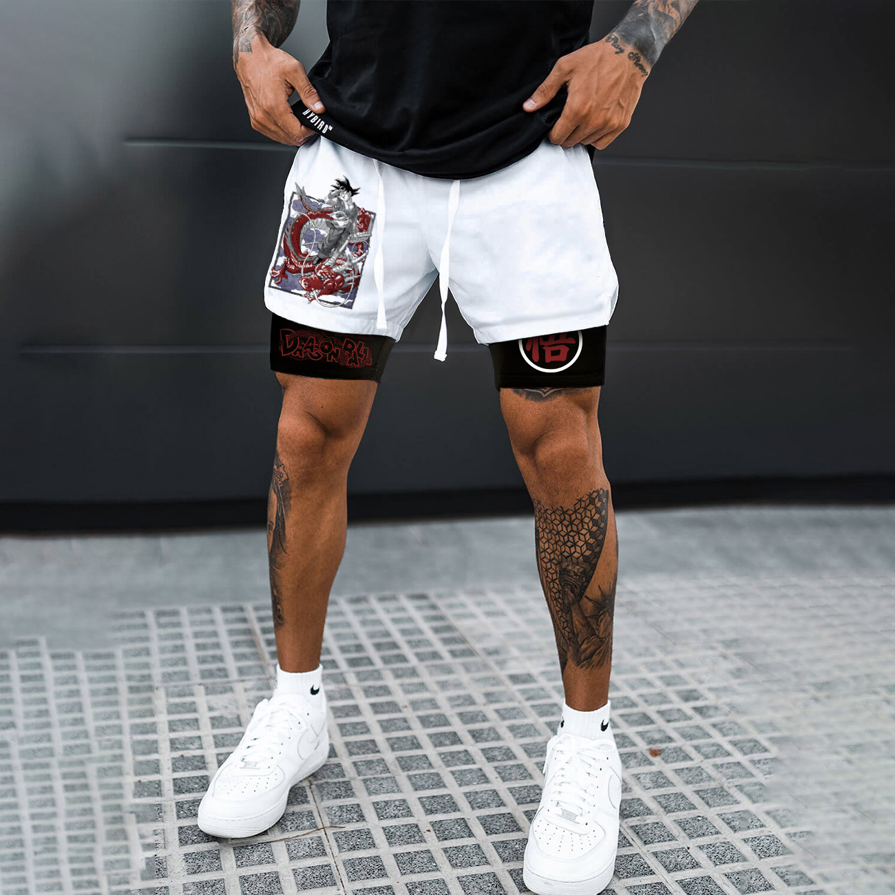 Unisex Casual Anime Streetwear Shorts