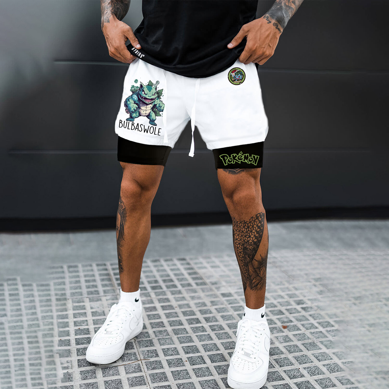 Unisex  Casual Anime Streetwear Shorts