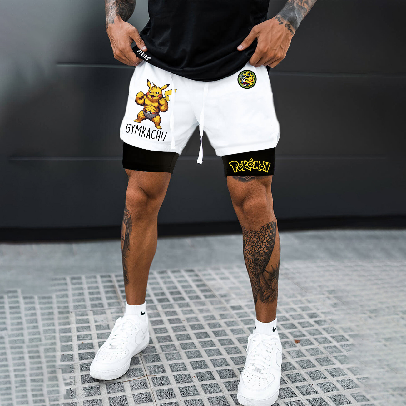 Unisex  Casual Anime Streetwear Shorts