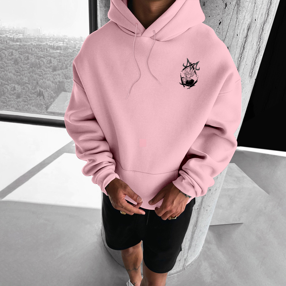 Unisex Anime Graphic Streetwear Vintage Hoodie