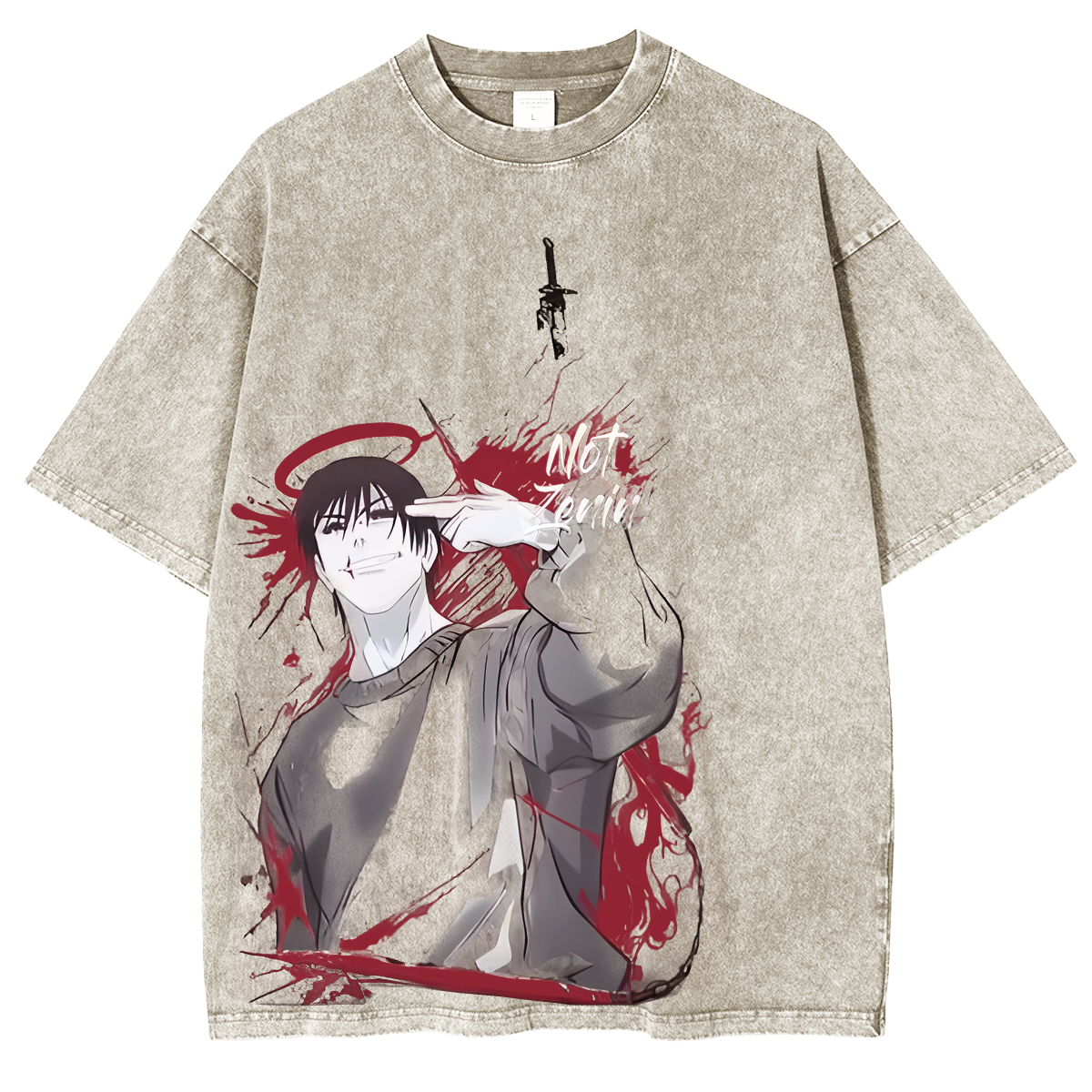 Jujutsu Kaisen Vintage Washed Unisex T-Shirt