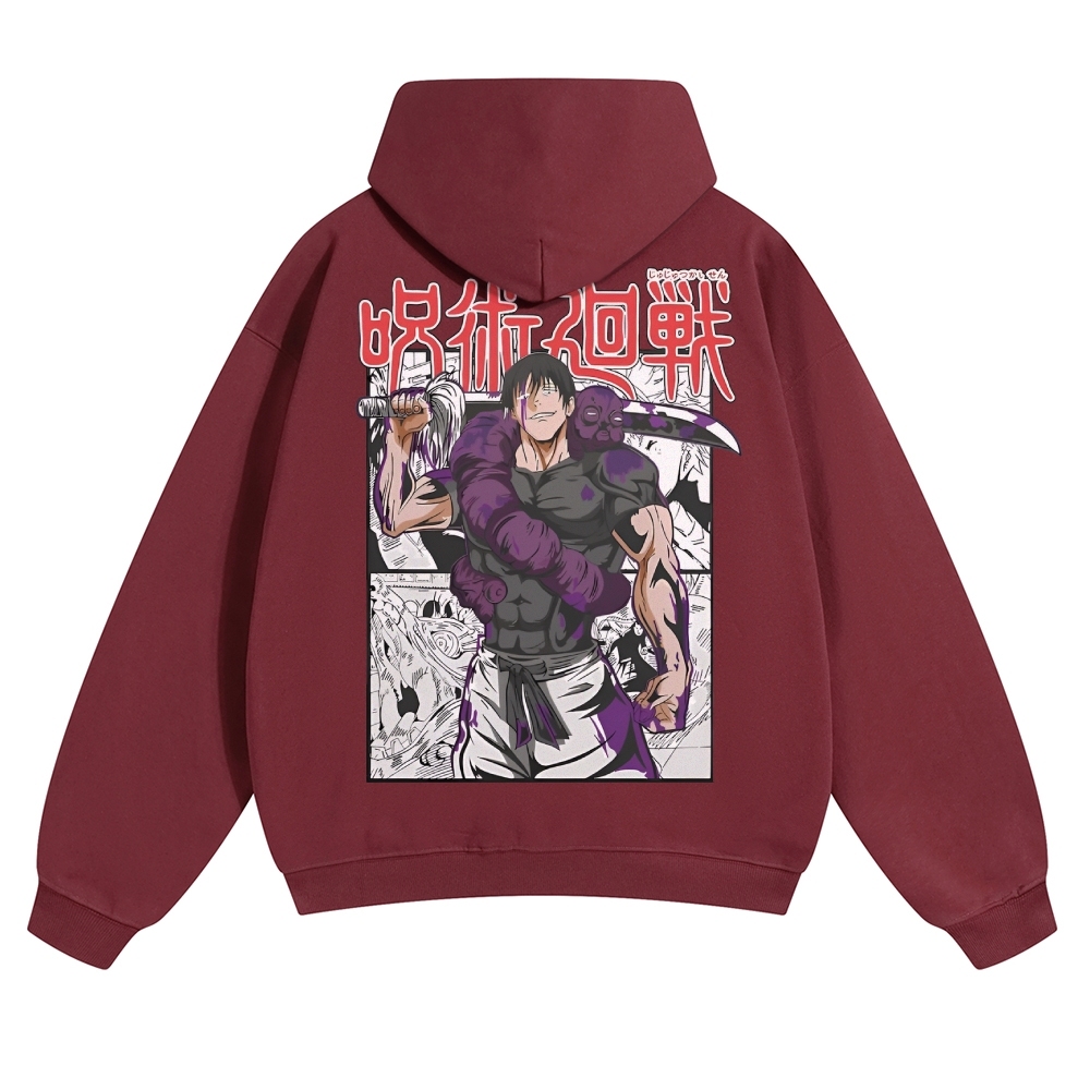 Unisex Casual Anime Print Hoodie