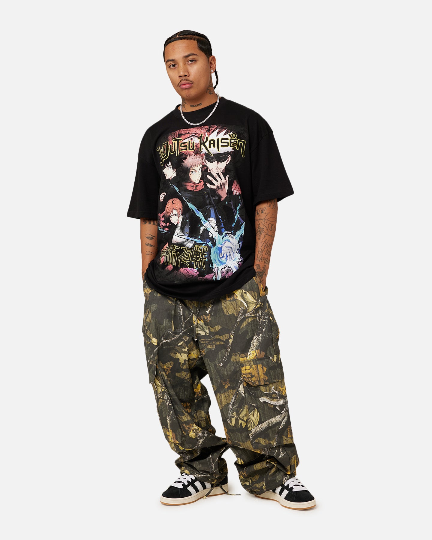 Jujutsu Kaisen Heavyweight T-Shirt Black