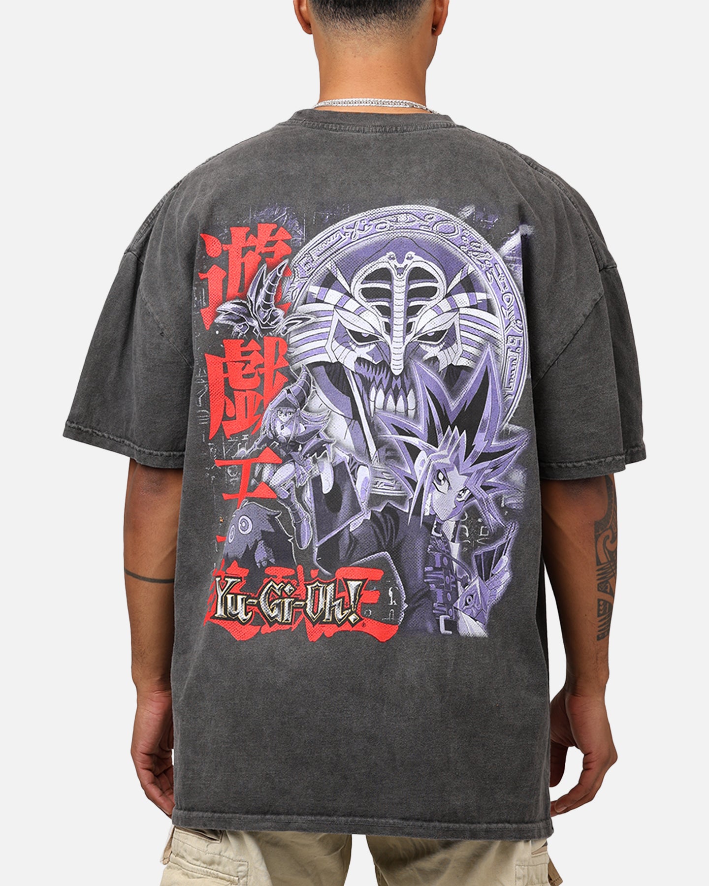 Yu-Gi-Oh! Yami Yugi Heavyweight T-Shirt Black Wash