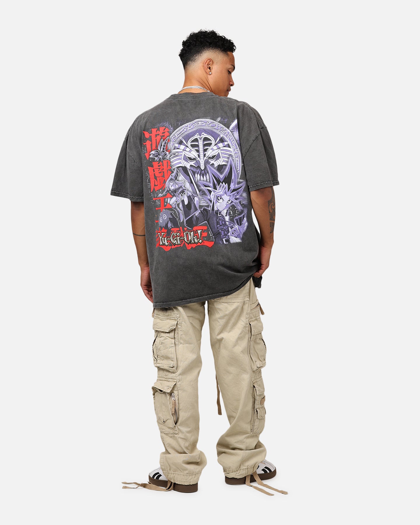 Yu-Gi-Oh! Yami Yugi Heavyweight T-Shirt Black Wash