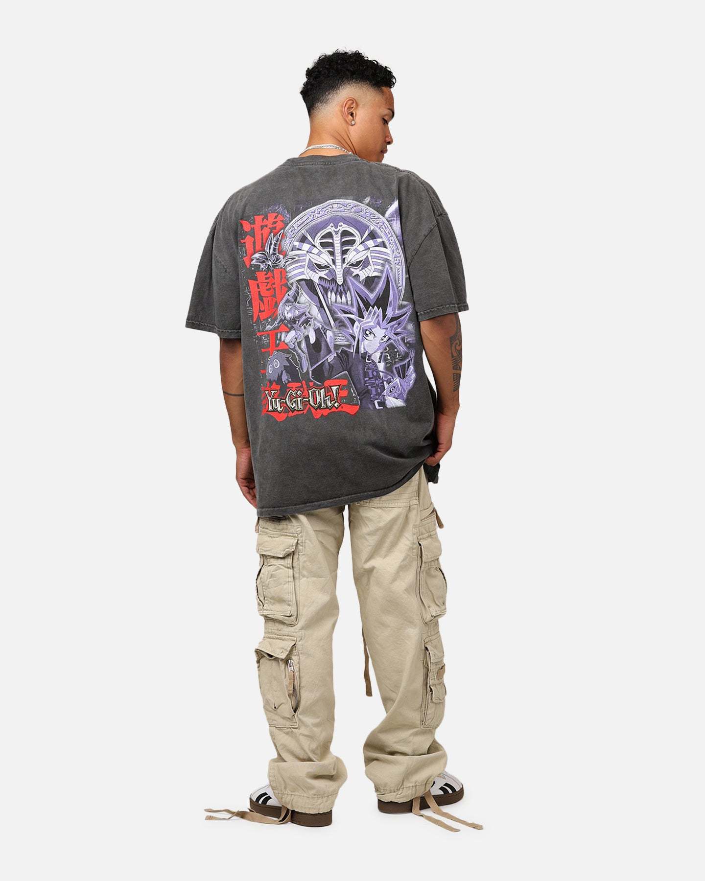 Yu-Gi-Oh! Yami Yugi Heavyweight T-Shirt Black Wash