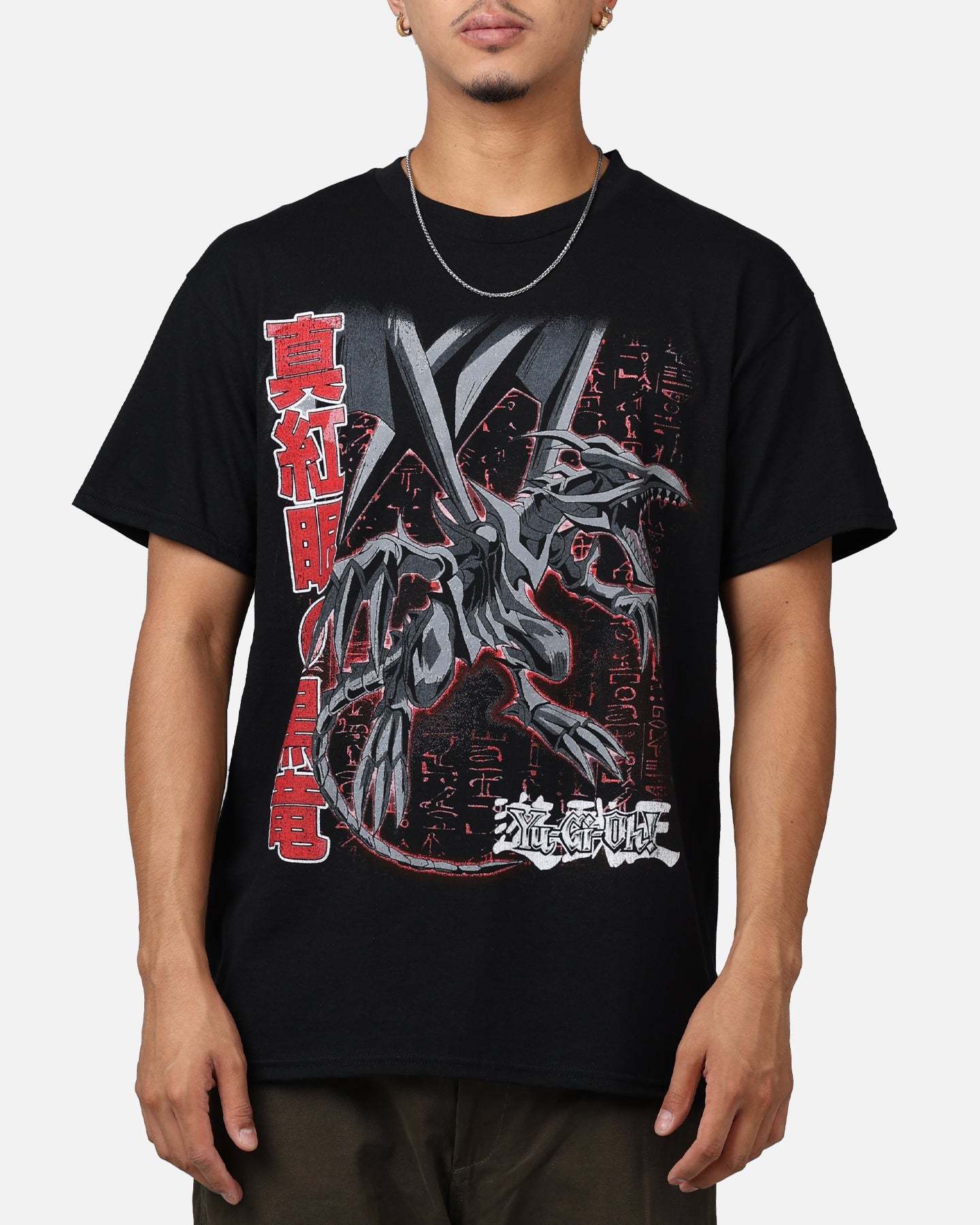 Goat Crew X Yu-Gi-Oh! Red Eyes Vintage T-Shirt Black